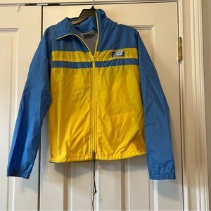 Vintage New Balance Yellow & Blue Windbreaker Size Small